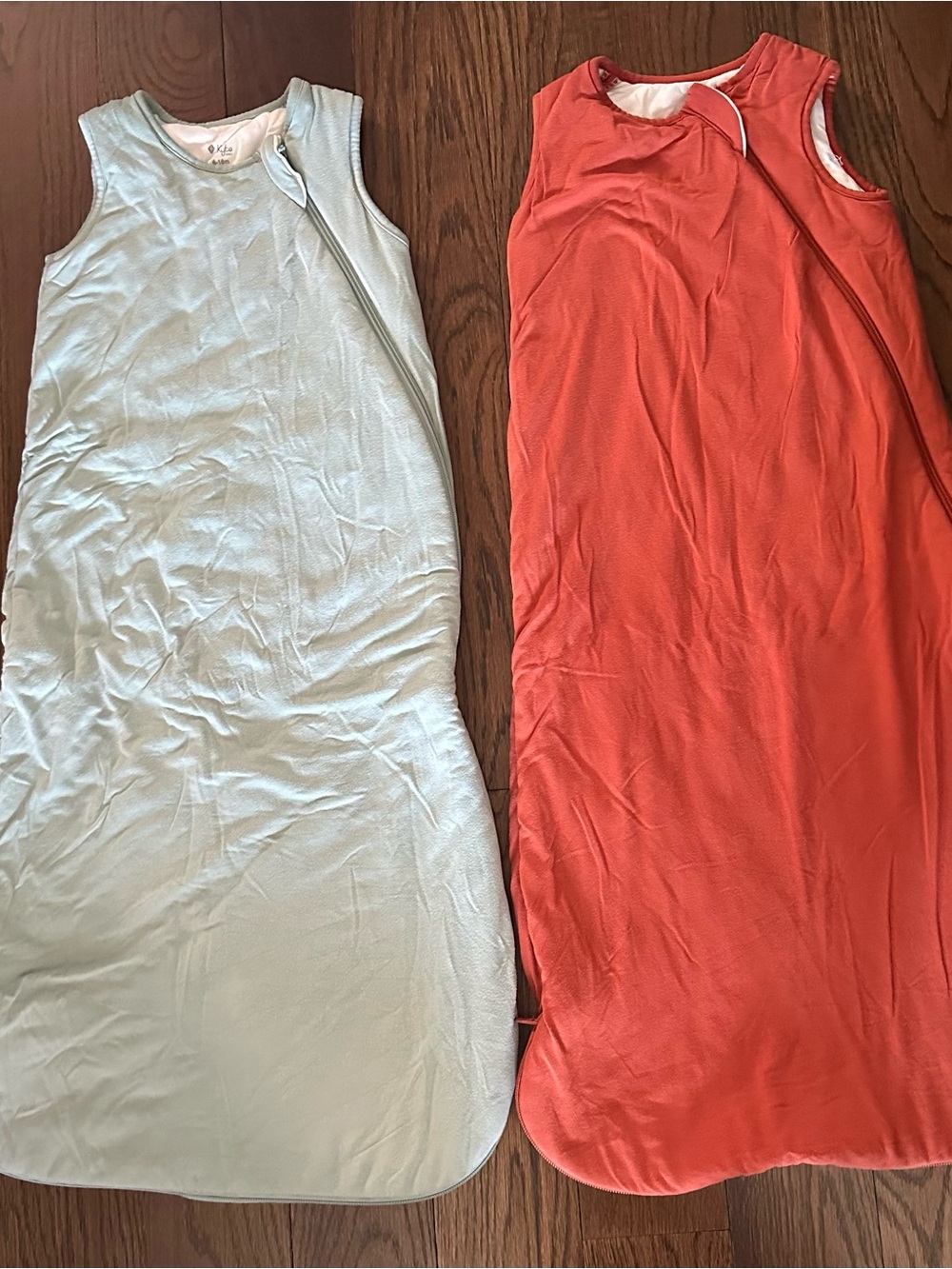 Two Kyte sleep sacks, 6-18 months, 2.5 tog